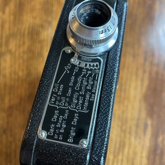 Cine-Kodak Eight Model 25 (1930s Retro Camera) - Picture 6 of 10
